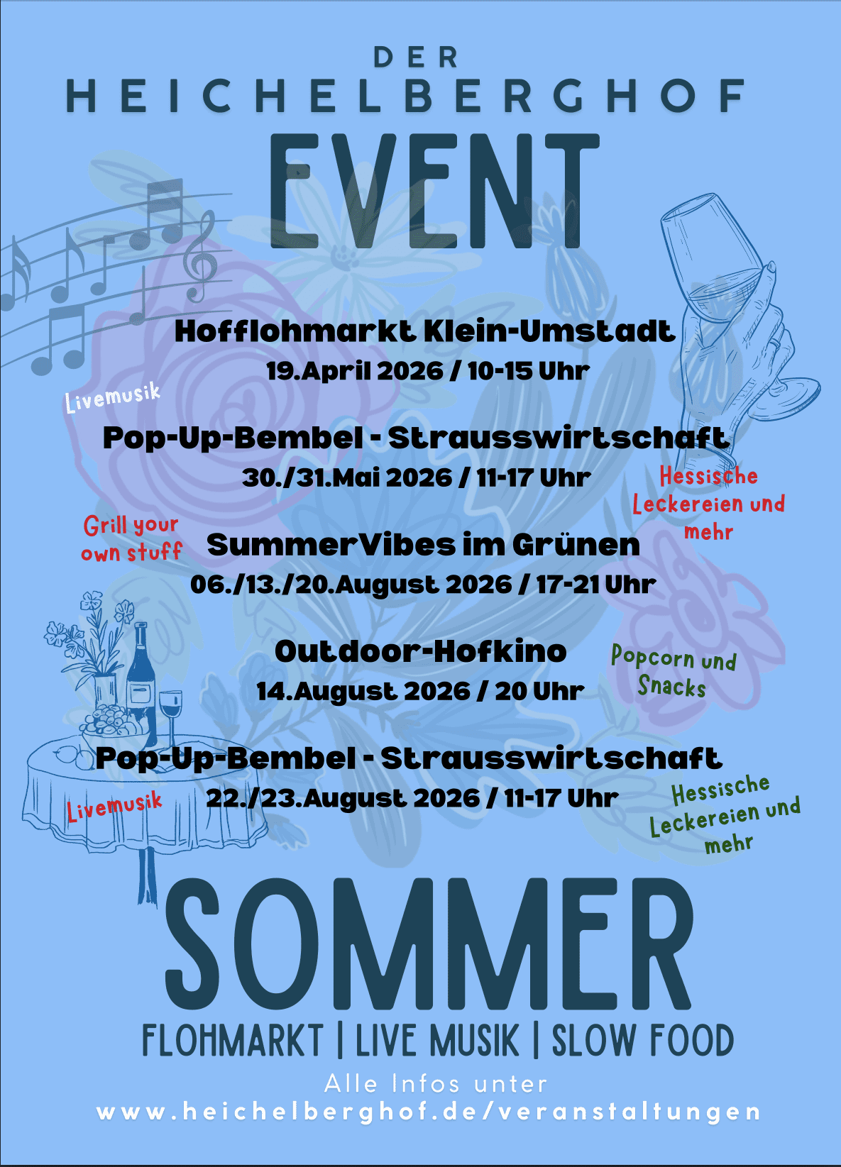 Eventflyer Rückseite